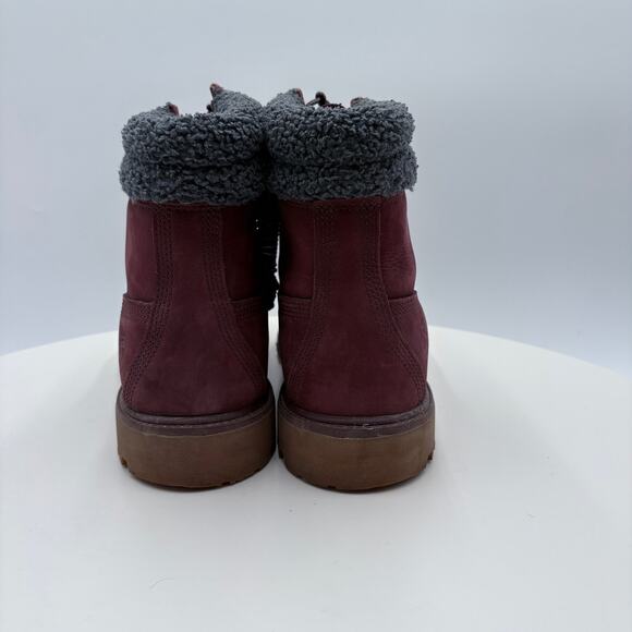 Timberland Men\'s burgundy boots main image 6